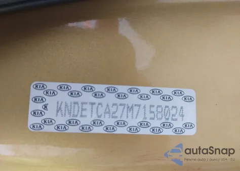 2021 Kia Seltos Sx Turbo из США, поврежденный, VIN KNDETCA27M7158024